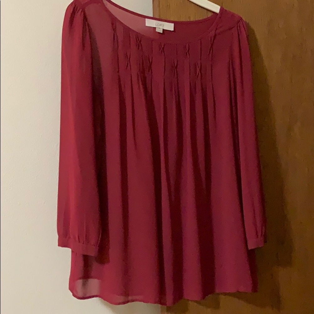 ☀️Sheer Loft Blouse☀️